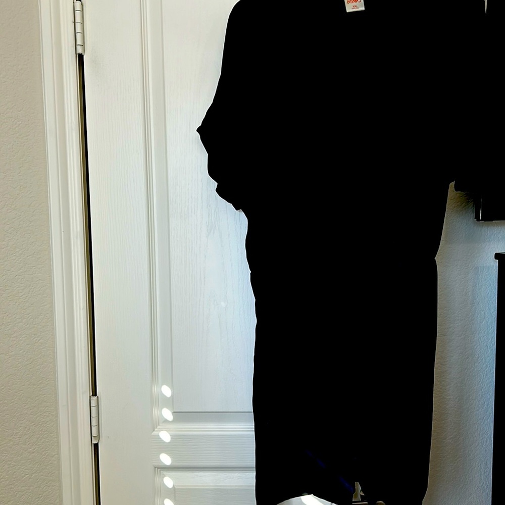 Intempo black wrap  dress short sleeve - size XXL - black - used once